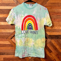 Small Love Wins Pride Tie Dye Shirt
