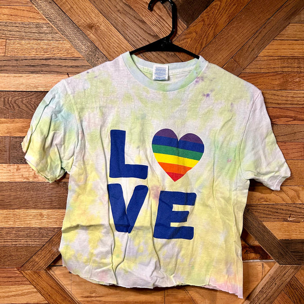 Small Love Pride Tie Dye Shirt