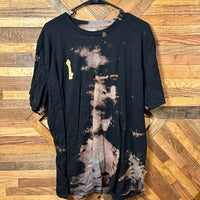 XXL Giraffe Soft Reverse Tie Dye Shirt