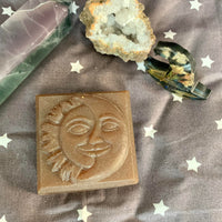 Candy Corn Sun and Moon Soap